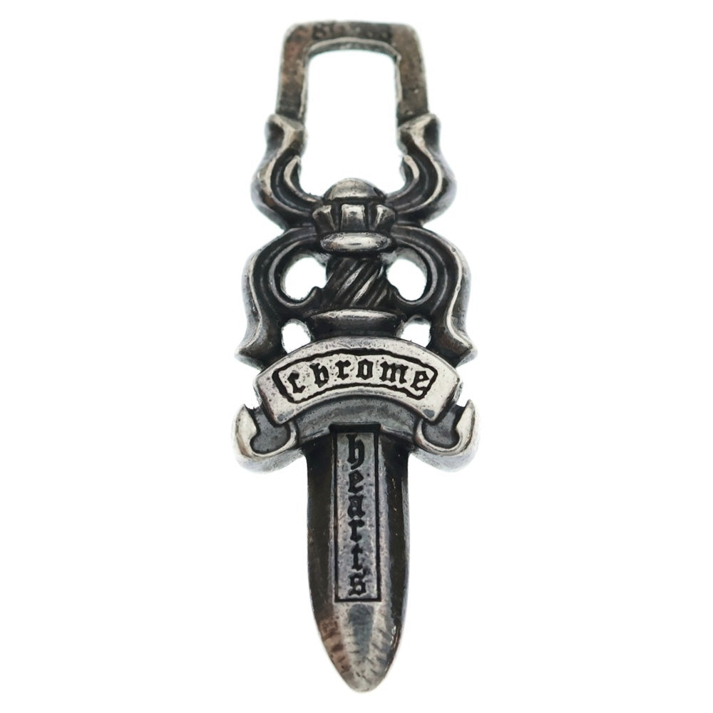 CHROME HEARTS(クロムハーツ) #5 DAGGER ZIP1 ダガージップ シルバーネックレストップ シルバー