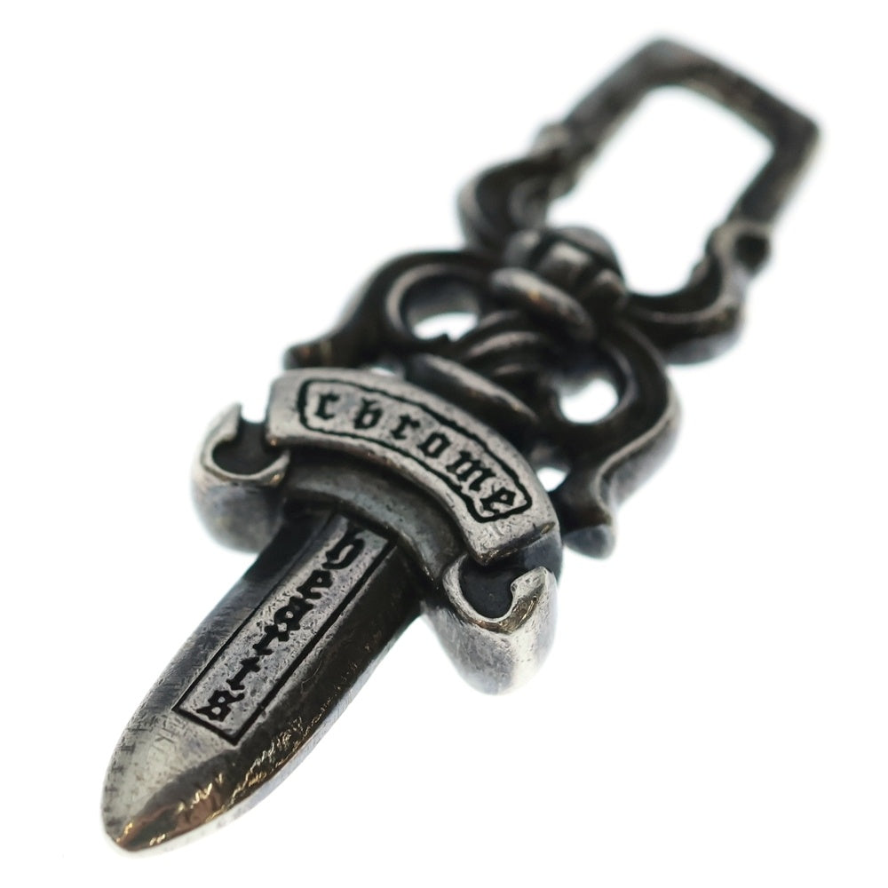 CHROME HEARTS(クロムハーツ) #5 DAGGER ZIP1 ダガージップ シルバーネックレストップ シルバー