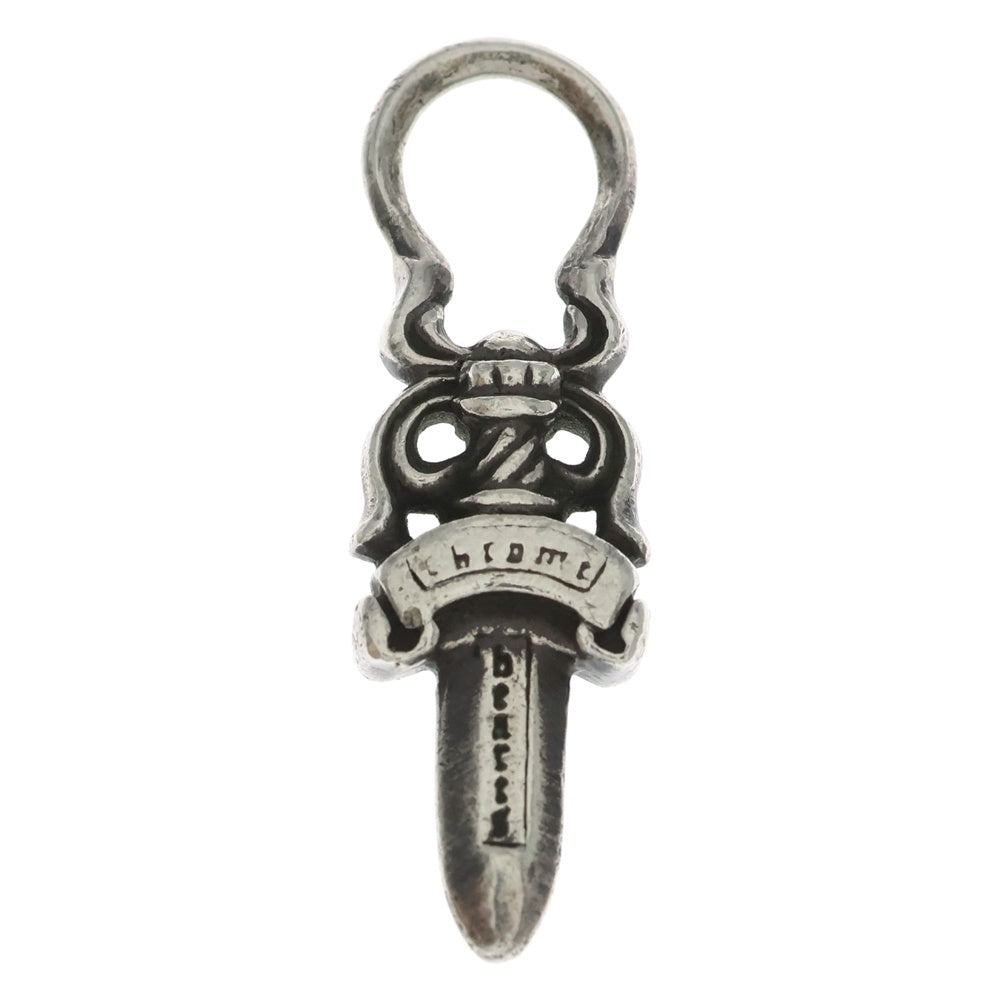 CHROME HEARTS(クロムハーツ) #5 DAGGER ZIP2 ダガージップ シルバーネックレストップ シルバー