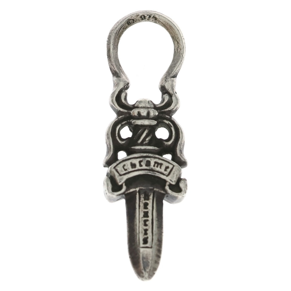CHROME HEARTS(クロムハーツ) #5 DAGGER ZIP2 ダガージップ シルバーネックレストップ シルバー
