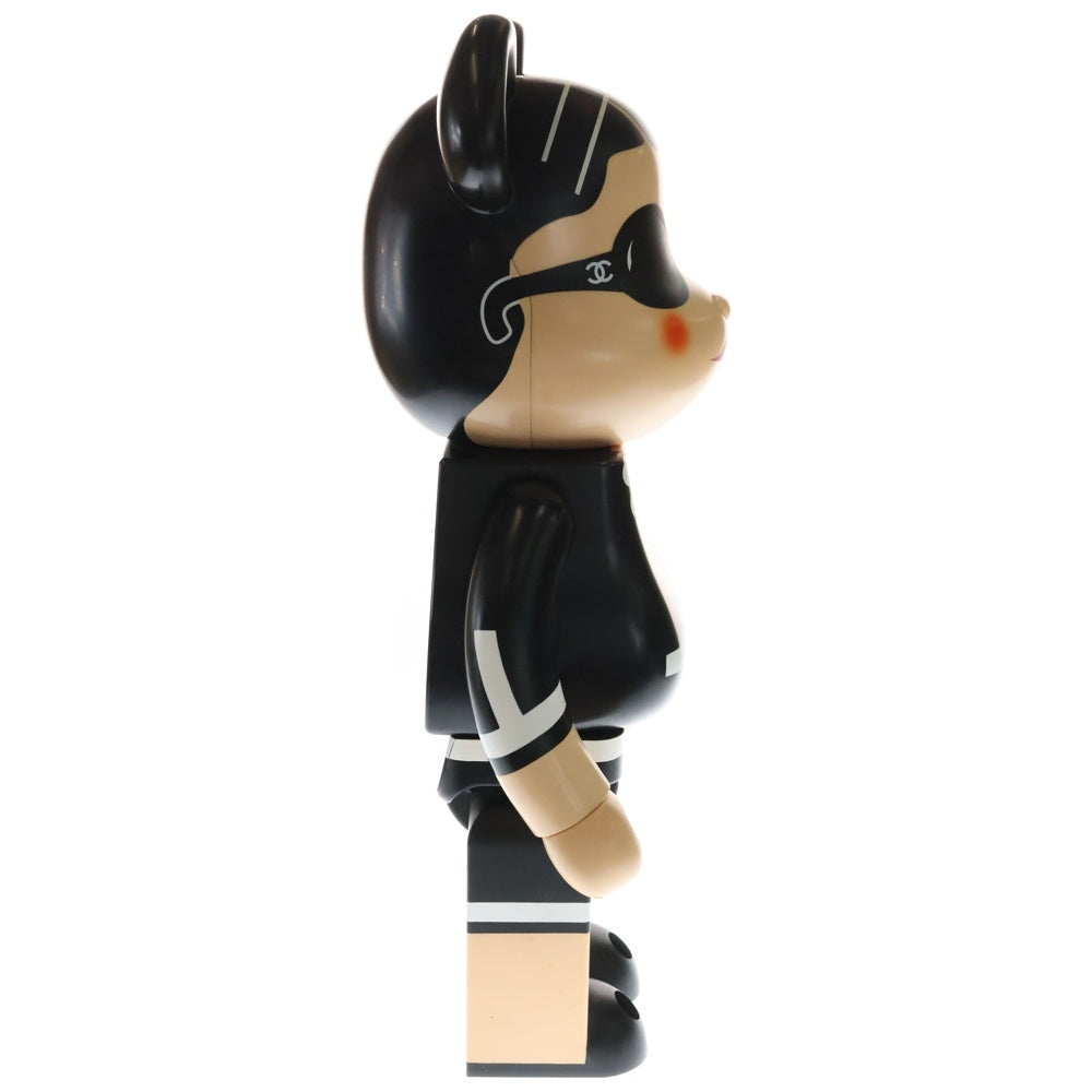 MEDICOM TOY(メディコムトイ) BE@RBRICK COCO CHANEL 1000% ベアブリック ココシャネル フィギュア 人形 ブラック/ベージュ
