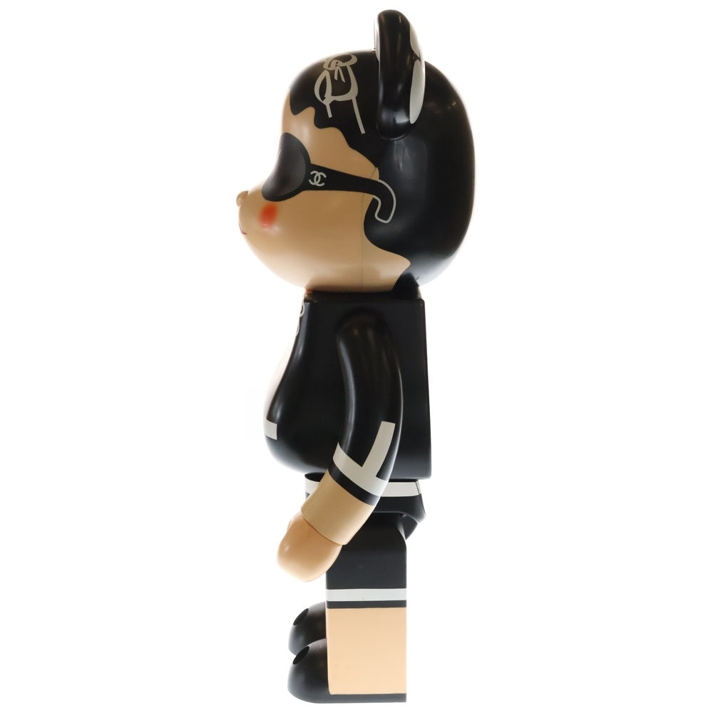 MEDICOM TOY(メディコムトイ) BE@RBRICK COCO CHANEL 1000% ベアブリック ココシャネル フィギュア 人形 ブラック/ベージュ
