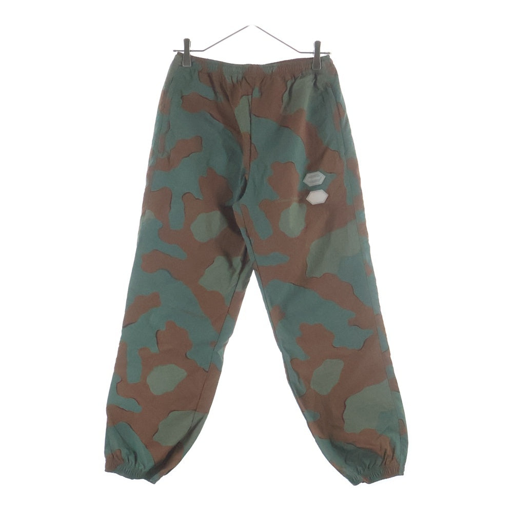 OFF-WHITE(オフホワイト) 19SS Side-Strip Track Pants カモ柄 サイド ストライプ トラック ロングパンツ カーキ/ブラウン OMCA085R19C01021