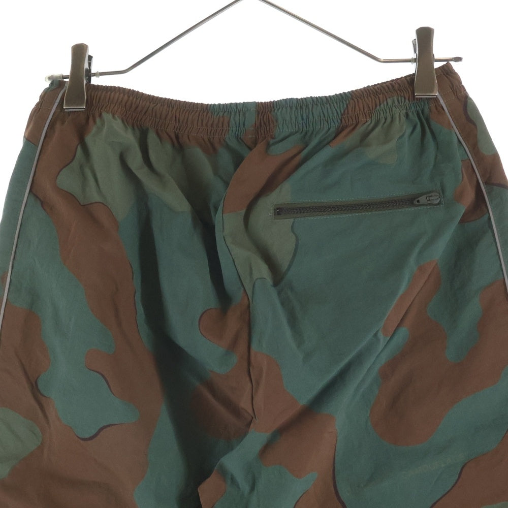 OFF-WHITE(オフホワイト) 19SS Side-Strip Track Pants カモ柄 サイド ストライプ トラック ロングパンツ カーキ/ブラウン OMCA085R19C01021