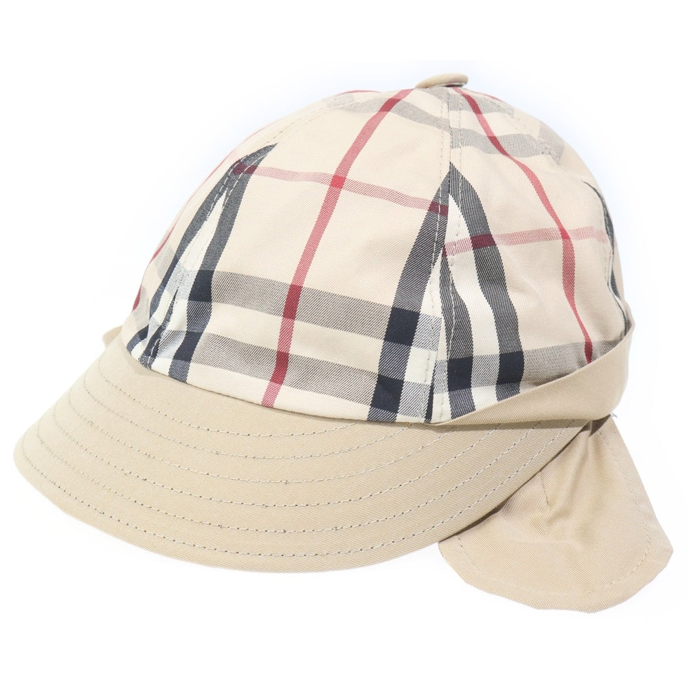 BURBERRY(バーバリー) ×Gosha Rubchinskiy ゴーシャ ラブチンスキー ノヴァチェックキャップ 帽子 ベージュ