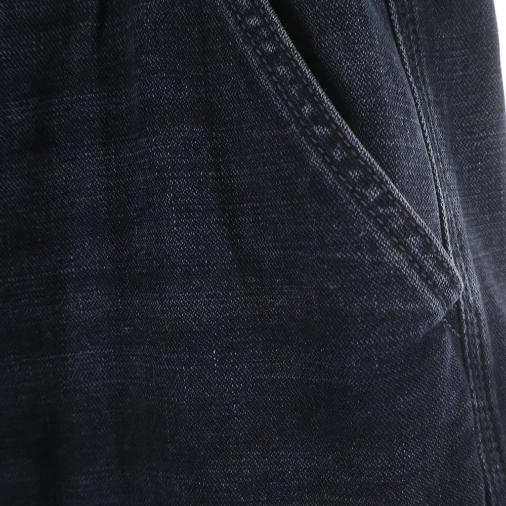 DIESEL(ディーゼル) 24AW D-TOUCH-CARGO USED加工 ワイド カーゴ デニムパンツ ブラック A15767