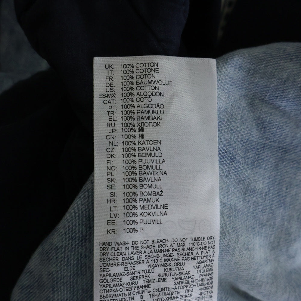 DIESEL(ディーゼル) 24AW D-KRAP-S1 オーバルD ジップアップ デニム ボンバージャケット インディゴ A14339