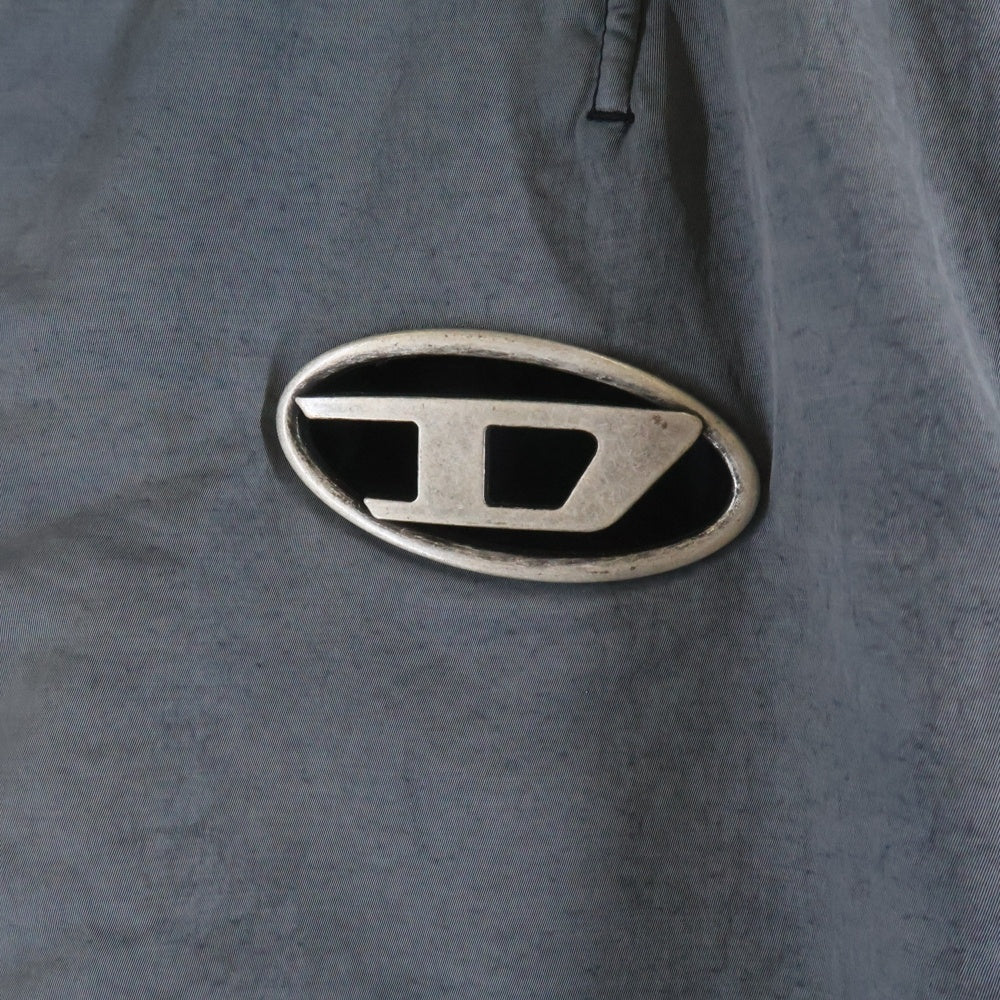 DIESEL(ディーゼル) J-KEPES ロゴプレート ジップアップ ボンバージャケット グレー A12087