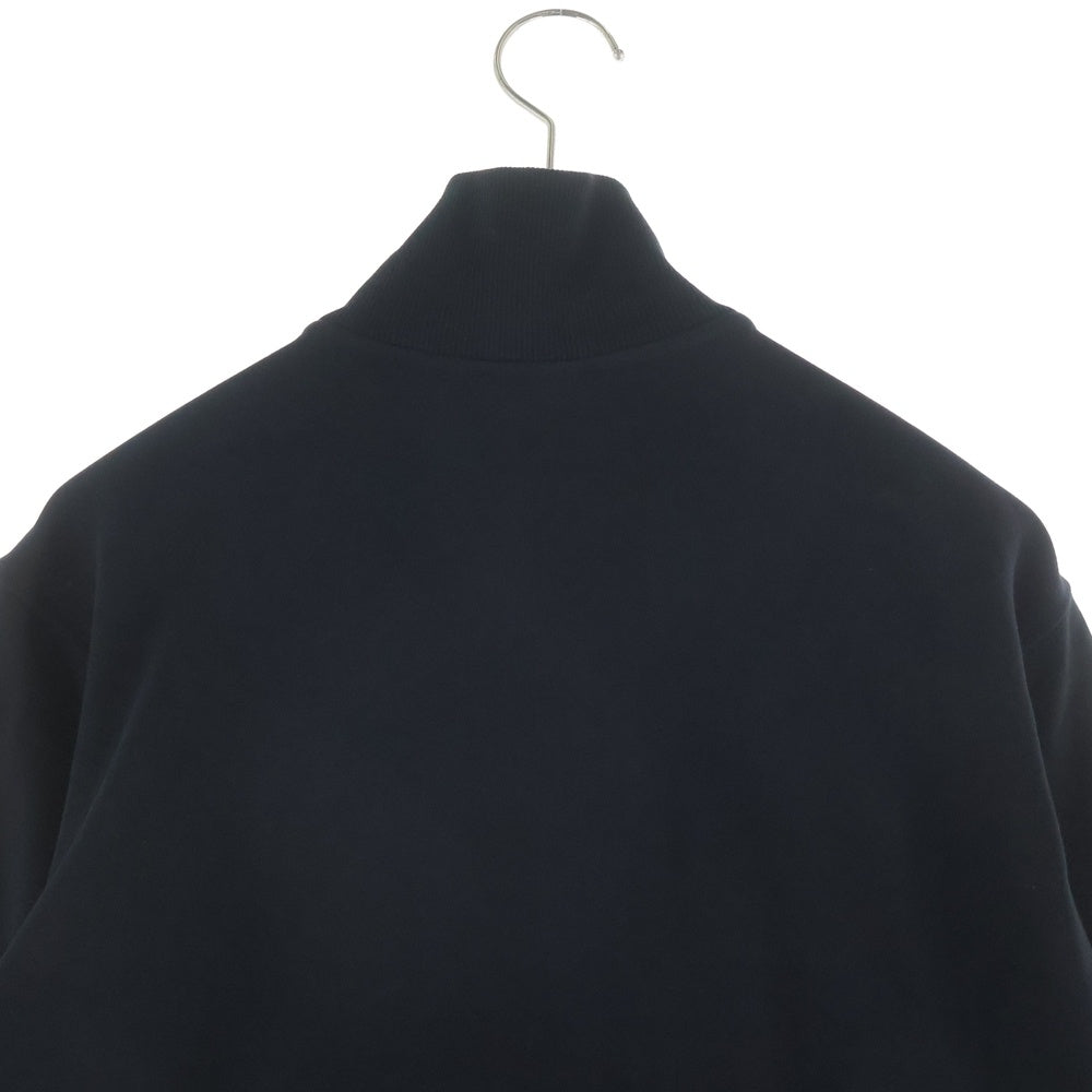 DIESEL(ディーゼル) S-GINNI-ZIP-OD Dロゴ ジップアップ スウェットシャツ ブラック A11439