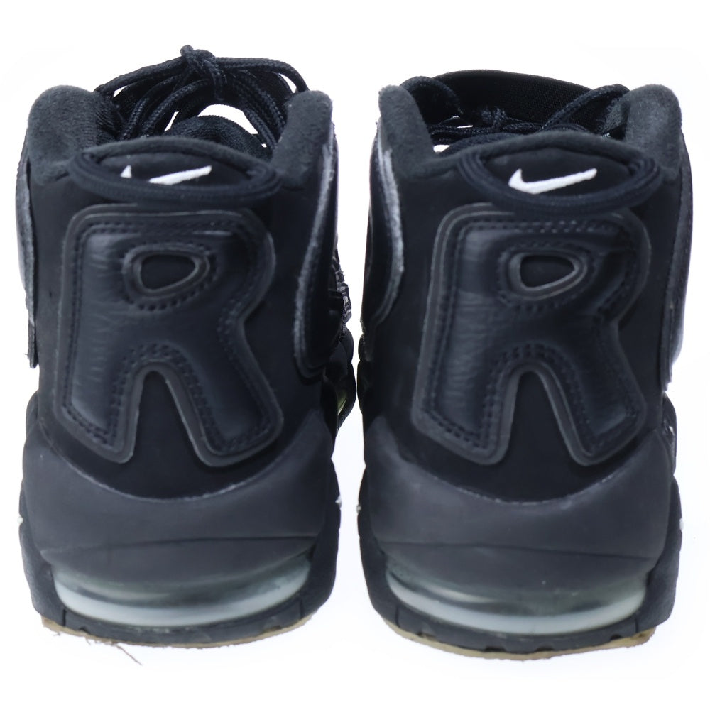 NIKE(ナイキ) 17SS ×SUPREME AIR MORE UPTEMPO シュプリーム エアモアアップテンポ ハイカットスニーカー ブラック US8/26cm 902290-001
