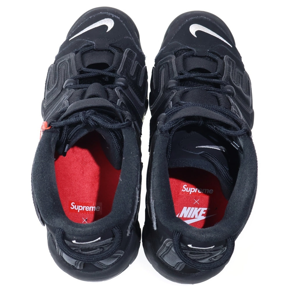 NIKE(ナイキ) 17SS ×SUPREME AIR MORE UPTEMPO シュプリーム エアモアアップテンポ ハイカットスニーカー ブラック US8/26cm 902290-001