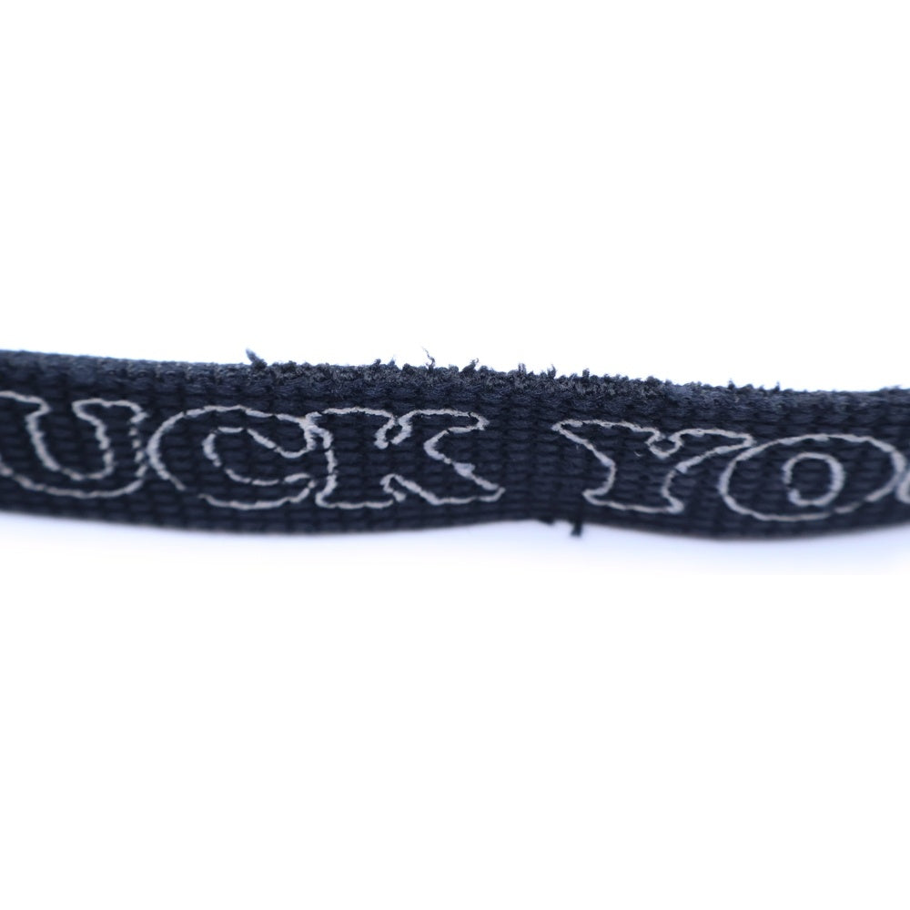 SUPREME(シュプリーム) 17AW ×HYSTERIC GLAMOUR Fuck You Belt ヒステリックグラマー ファックユー プリント ガチャ ベルト ブラック