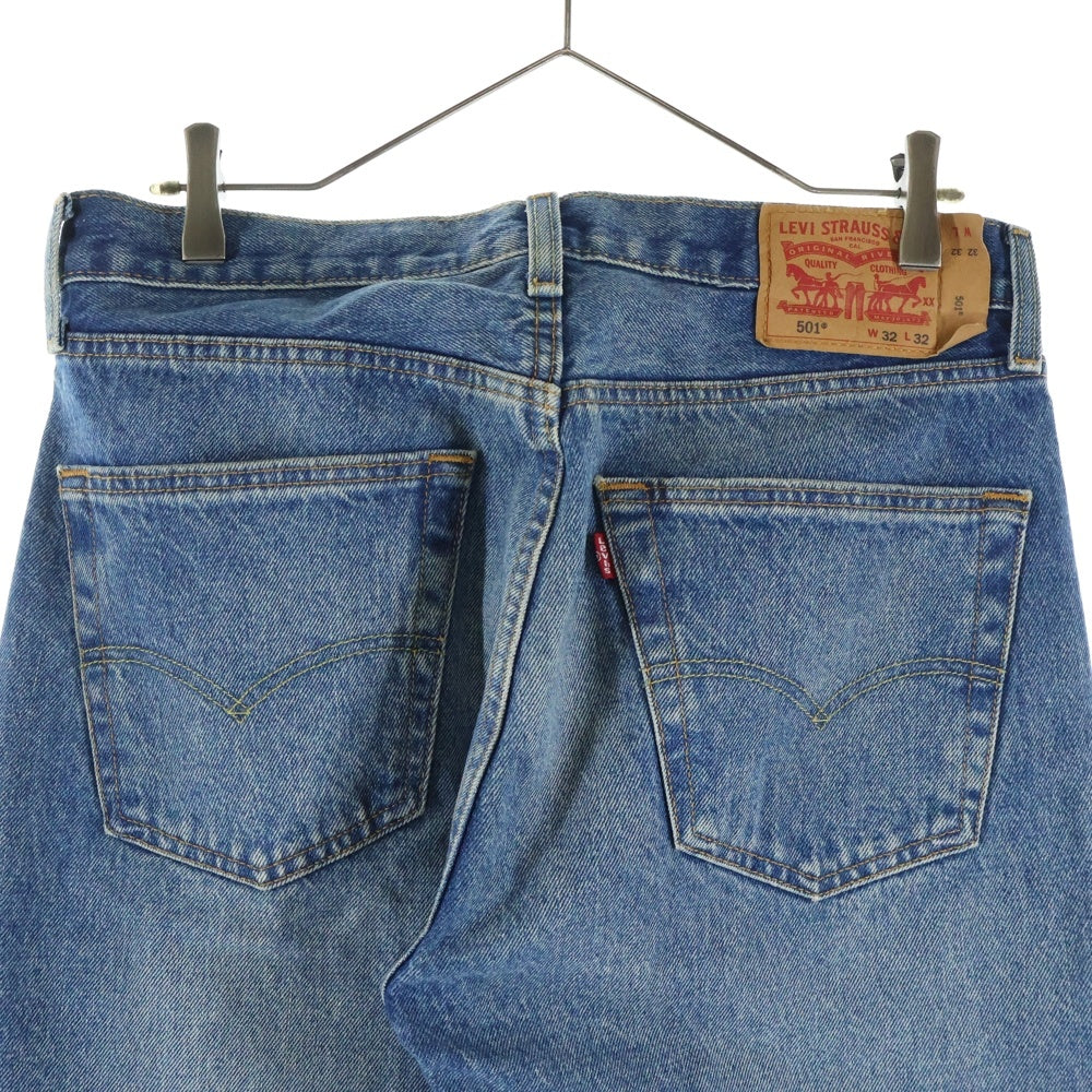 Levi's(リーバイス) 501 CROP クロップ ストレート デニムパンツ インディゴ PC9-00501-3362