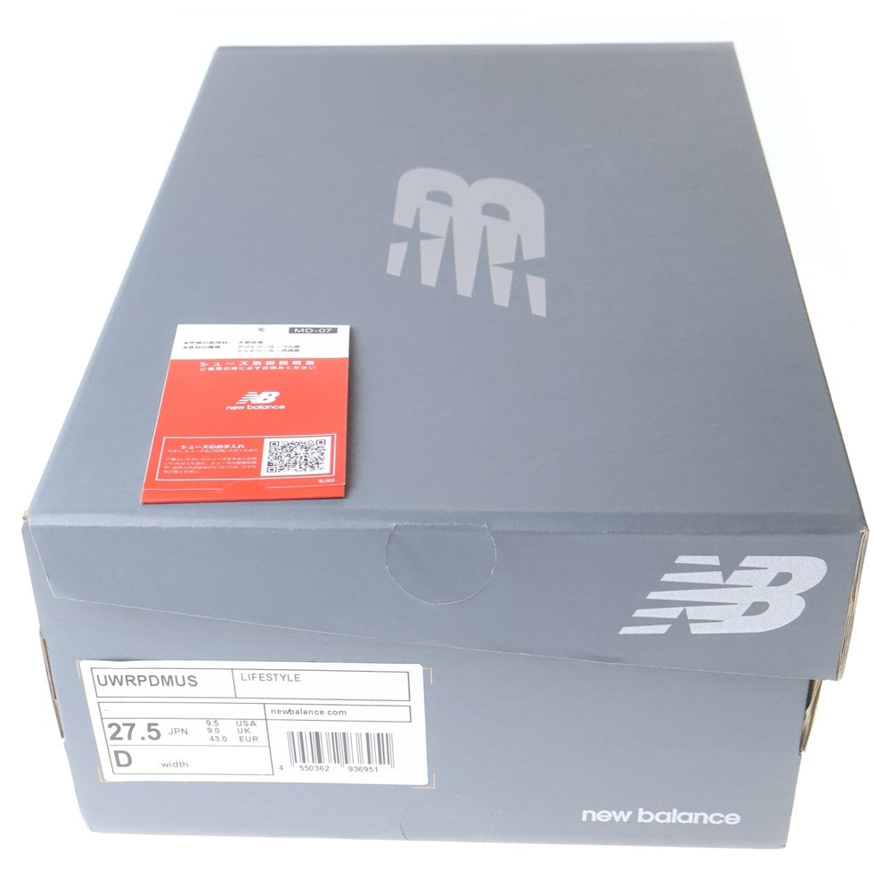 New Balance(ニューバランス) UWRPDMUS ワープドランナー スエード ローカットスニーカー ブラウン US9.5/27.5cm