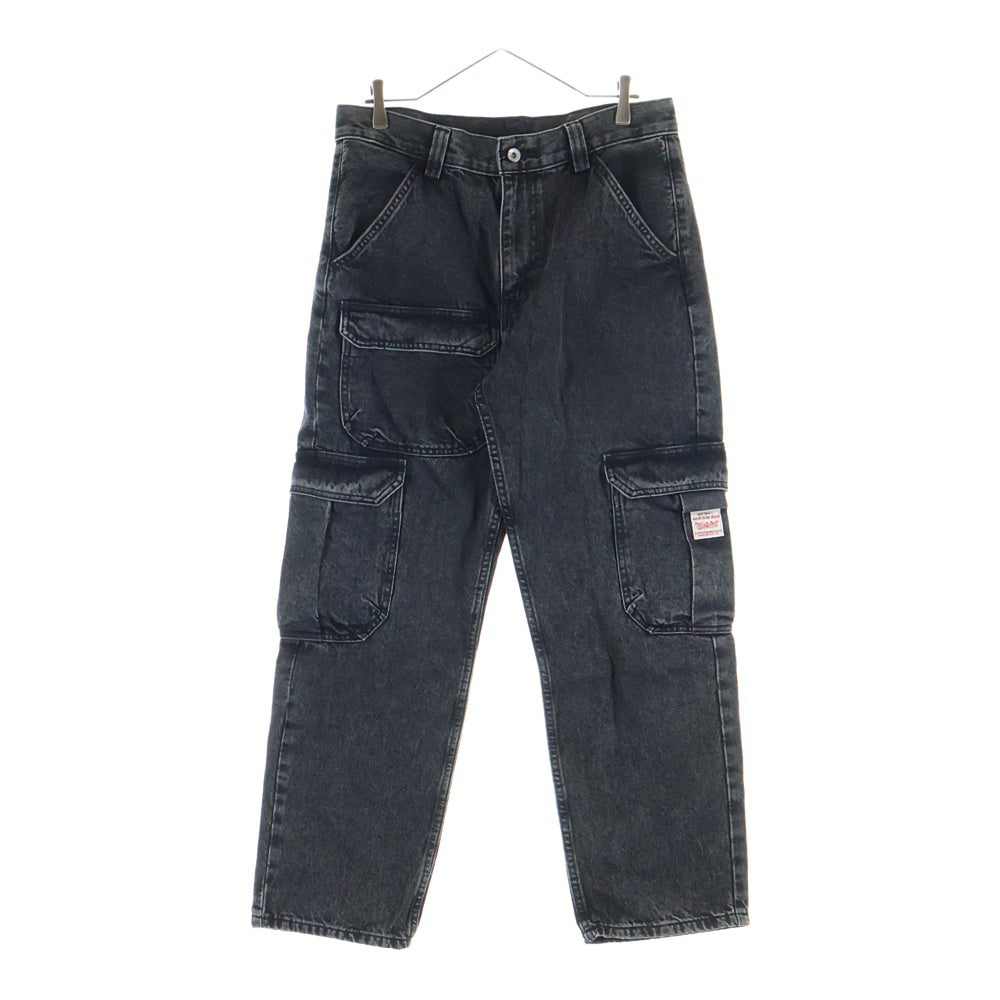 Levi's(リーバイス) STAY LOOSE ステイ ルーズ カーゴ デニムパンツ ブラック PC9-A7368-0006