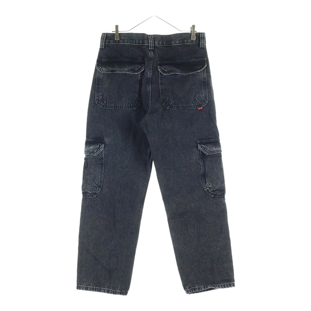 Levi's(リーバイス) STAY LOOSE ステイ ルーズ カーゴ デニムパンツ ブラック PC9-A7368-0006