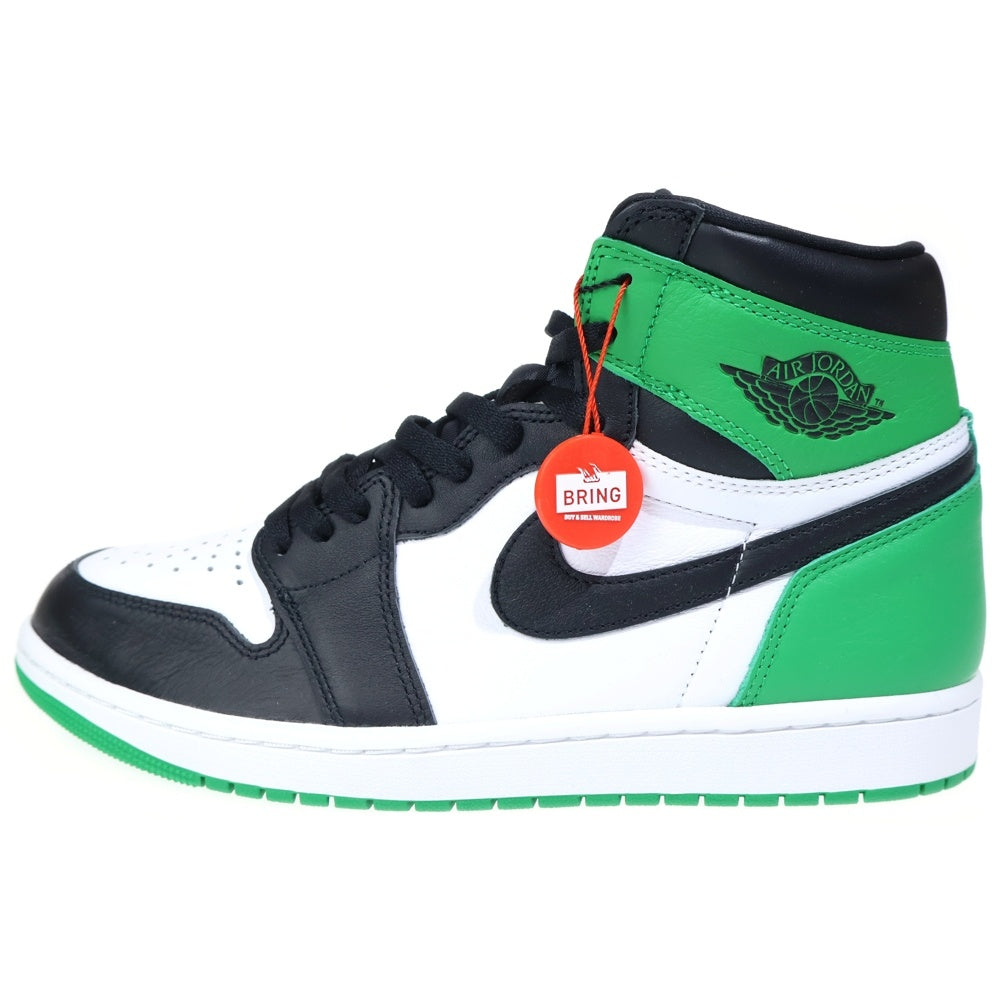NIKE(ナイキ) AIR JORDAN 1 RETRO HIGH OG Celtics エアジョーダン 1 セルティック ローカットスニーカー ブラック/ホワイト/グリーン US10.5/28.5cm DZ5485-031