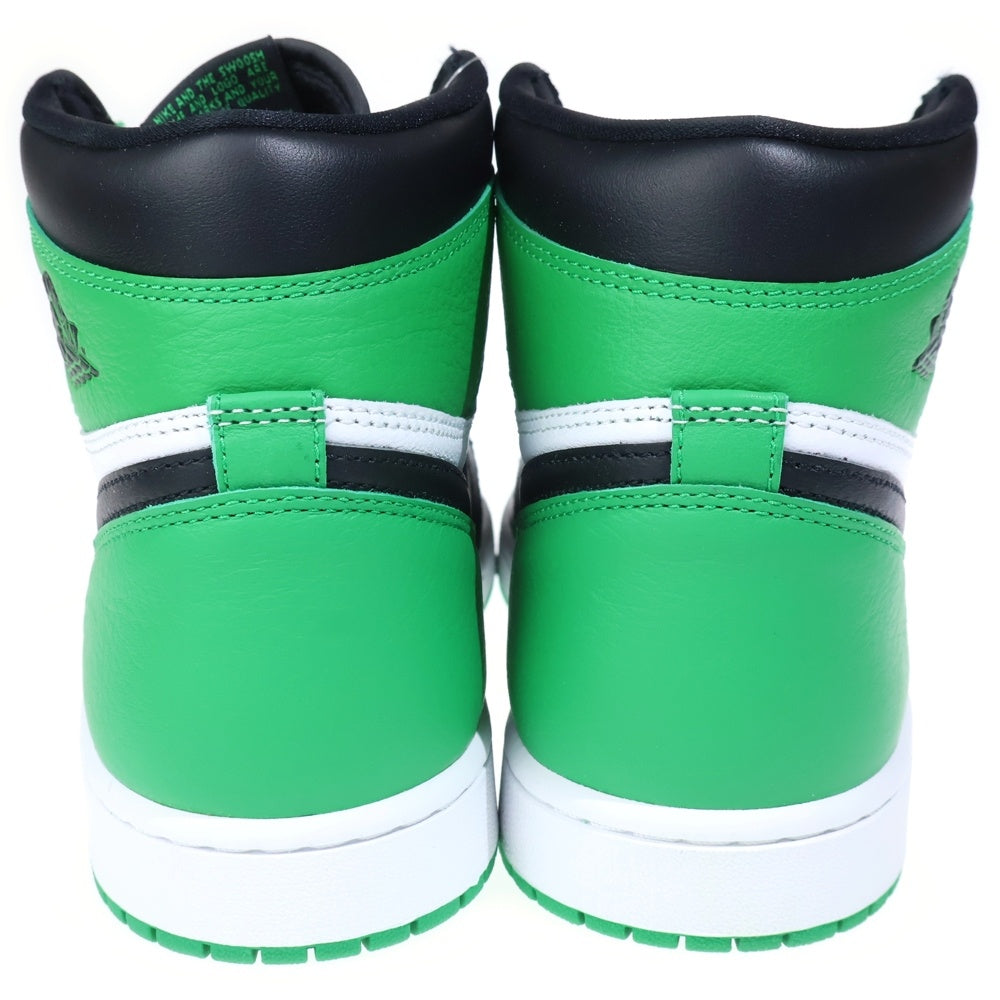 NIKE(ナイキ) AIR JORDAN 1 RETRO HIGH OG Celtics エアジョーダン 1 セルティック ローカットスニーカー ブラック/ホワイト/グリーン US10.5/28.5cm DZ5485-031