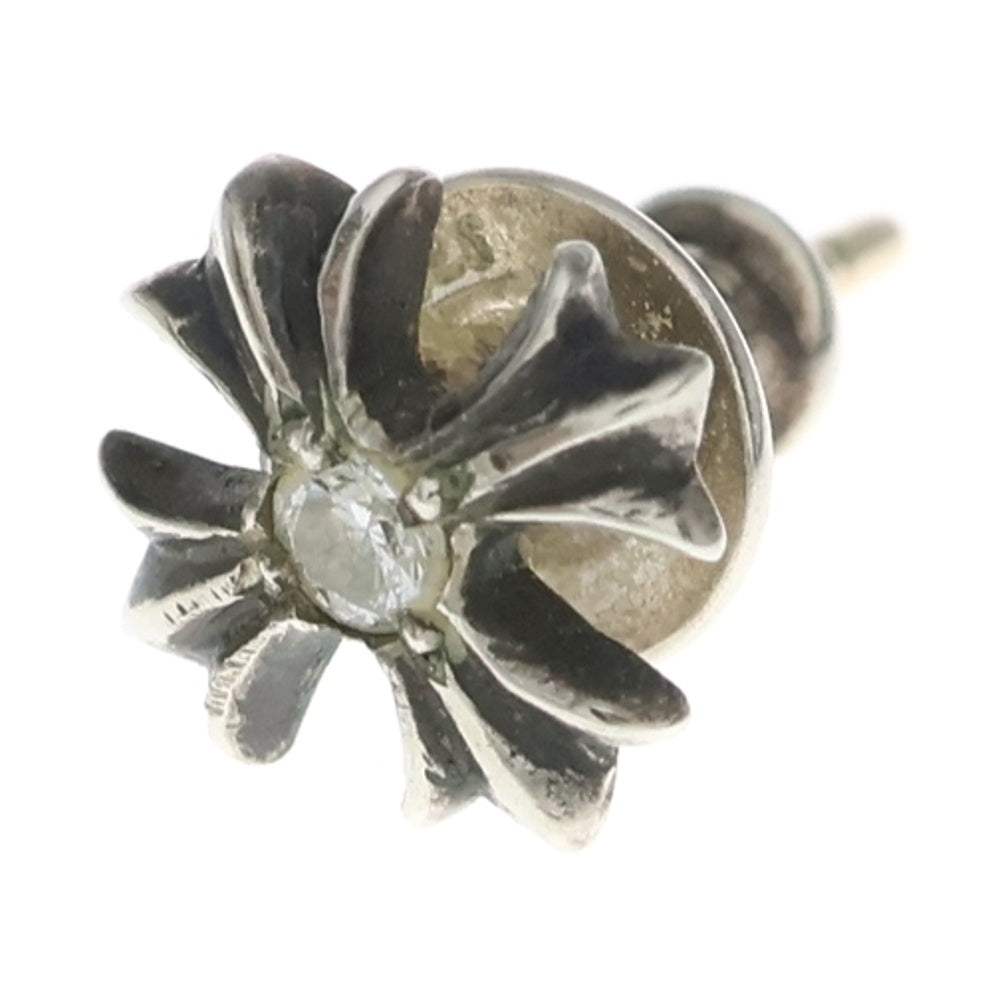 CHROME HEARTS(クロムハーツ) No2 CH PLS DIA CHプラス 1ダイヤ スタッドピアス シルバー BCA388