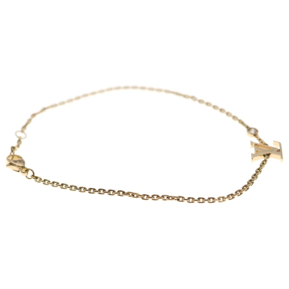 LOUIS VUITTON(ルイヴィトン) ブラスレ イディール ブロッサム LV 1Pダイヤ ブレスレット ピンクゴールド レディース Q95595