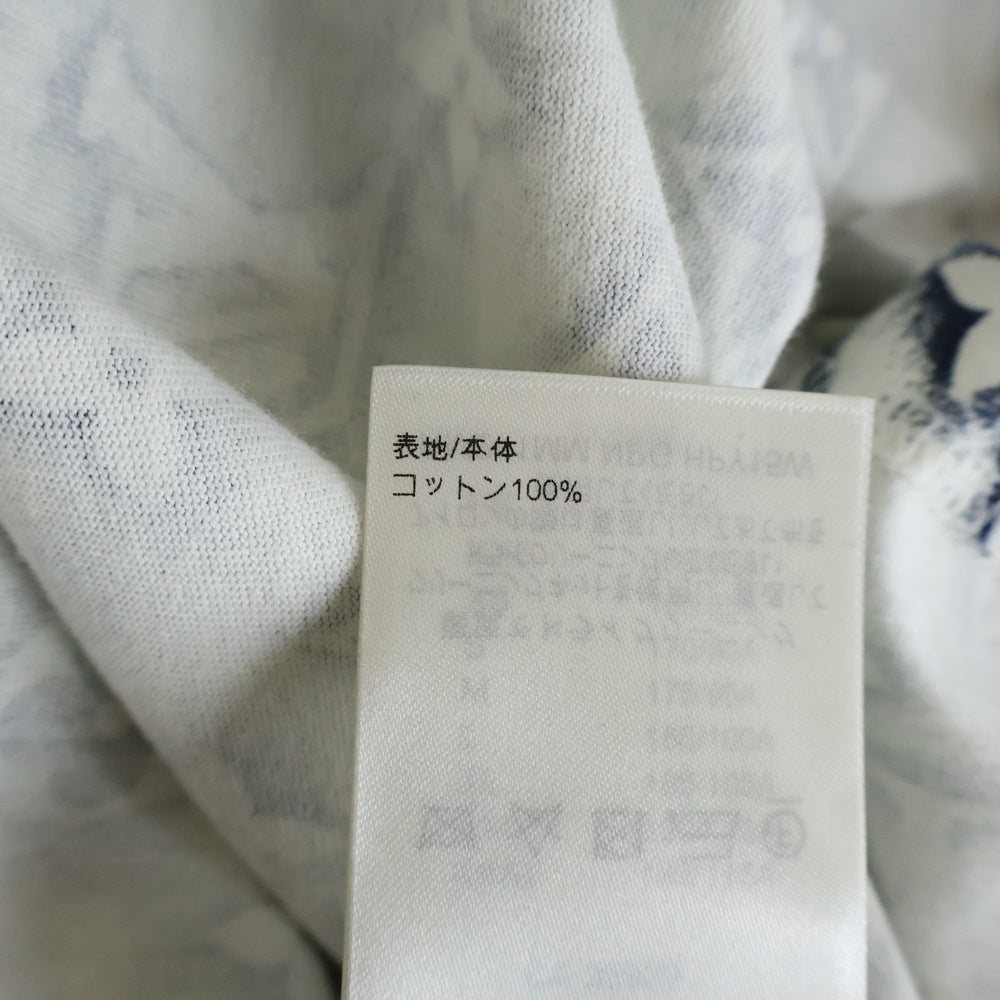 LOUIS VUITTON(ルイヴィトン) 24SS モノグラム ステンシル 半袖Tシャツ ホワイト/ネイビー RM241MM NPG HPY15W