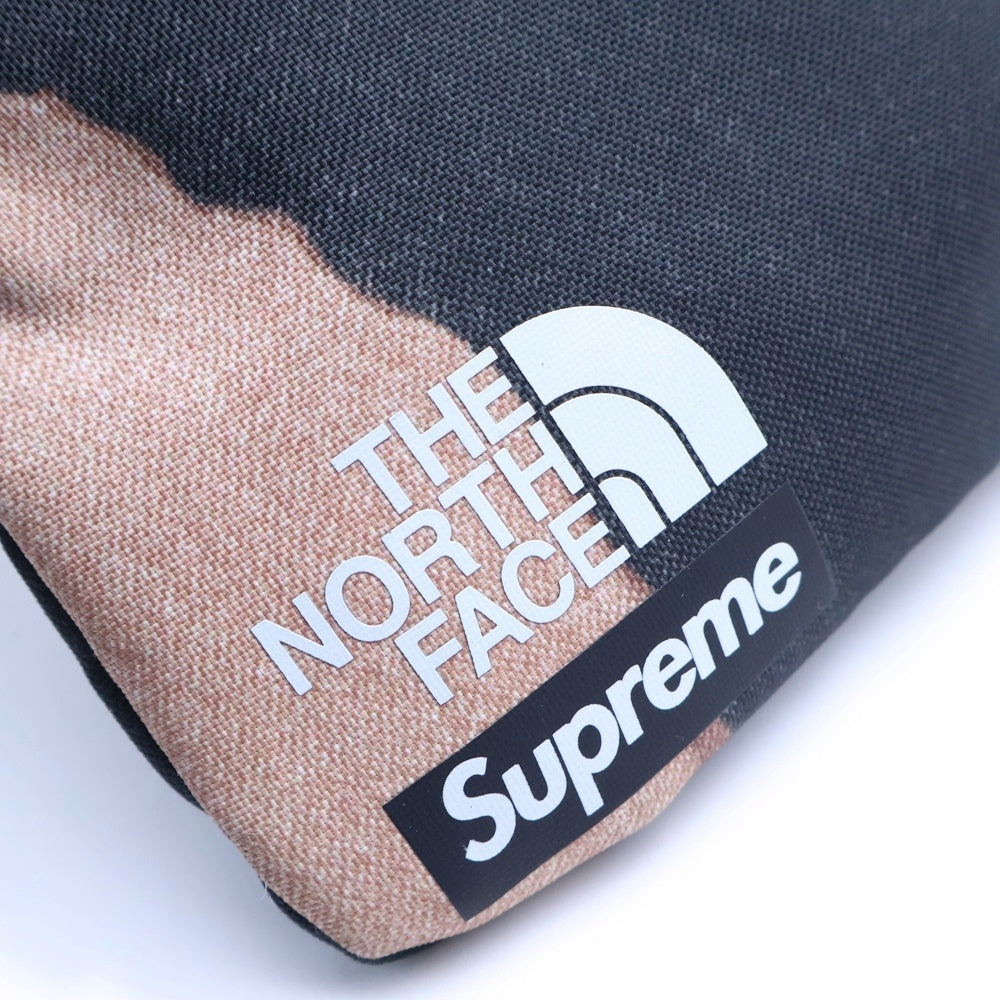 SUPREME(シュプリーム) 21AW ×The North Face Bleached Denim Print Shoulder Bag ザノースフェイス ブリーチド デニム プリント ショルダーバッグ サコッシュ NM72154I NF0A7WOH
