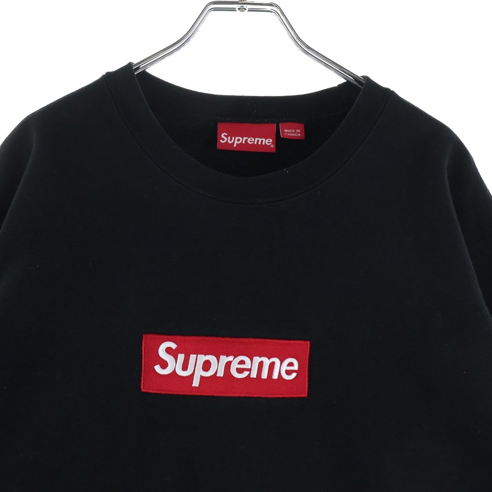 SUPREME(シュプリーム) 22AW Box Logo Crewneck Sweatshirt ボックスロゴ クルーネック スウェットトレーナー ブラック