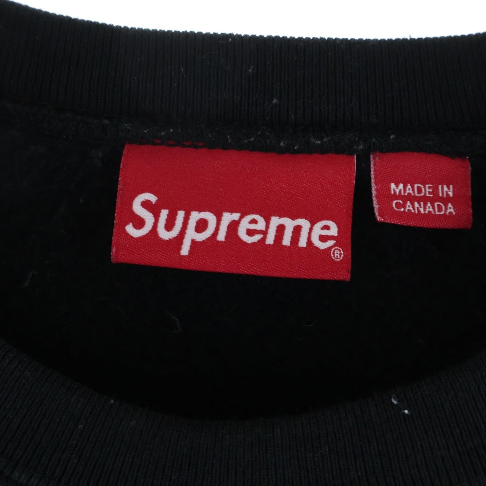 SUPREME(シュプリーム) 22AW Box Logo Crewneck Sweatshirt ボックスロゴ クルーネック スウェットトレーナー ブラック