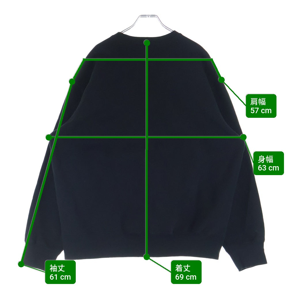 SUPREME(シュプリーム) 22AW Box Logo Crewneck Sweatshirt ボックスロゴ クルーネック スウェットトレーナー ブラック