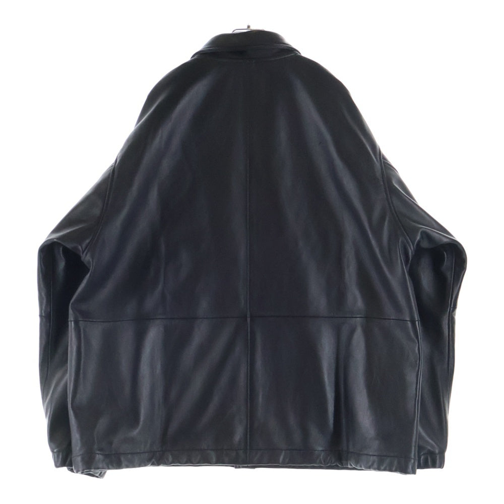 BELL STAMP WEAR(ベルスタンプ ウェア) 25AW CAR JAM V1 カージャム レザー ジャケット ブラック 25F-BSW01