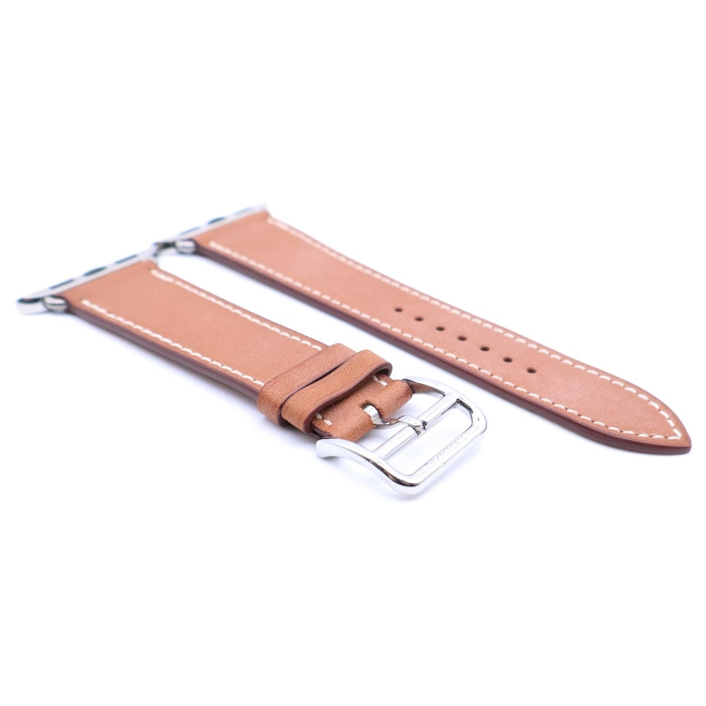 HERMES(エルメス) シンプルトゥール 38MM A刻印 レザー アップルウォッチブレスレット ストラップ ベルト ブラウン レディース