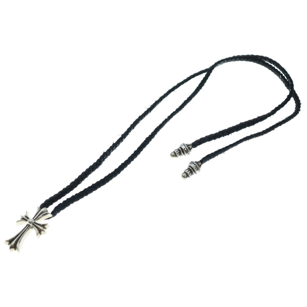 CHROME HEARTS(クロムハーツ) CH CRS SMLスモールCHクロス BC ボロチップブレイド ネックレス シルバー BCA220