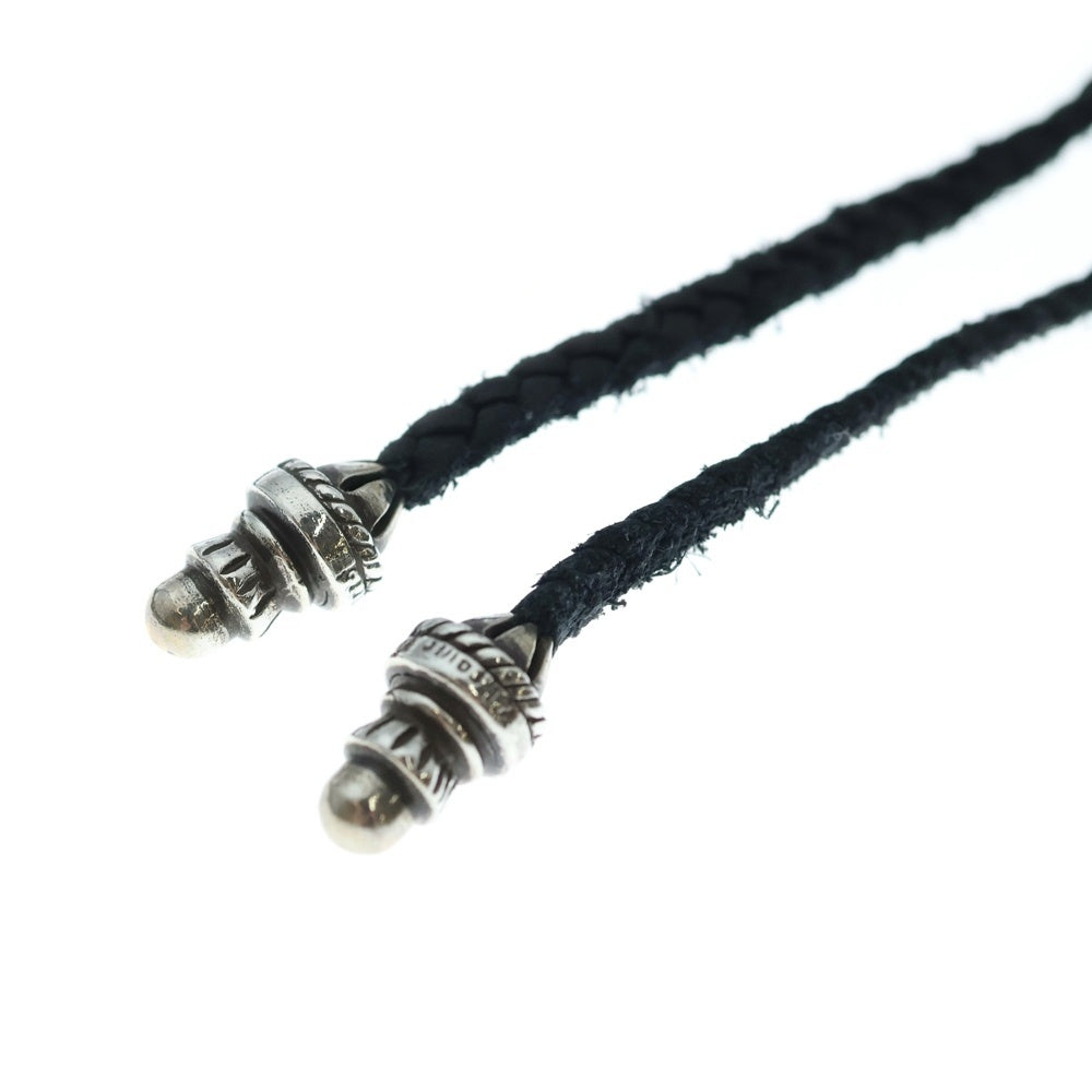 CHROME HEARTS(クロムハーツ) CH CRS SMLスモールCHクロス BC ボロチップブレイド ネックレス シルバー BCA220