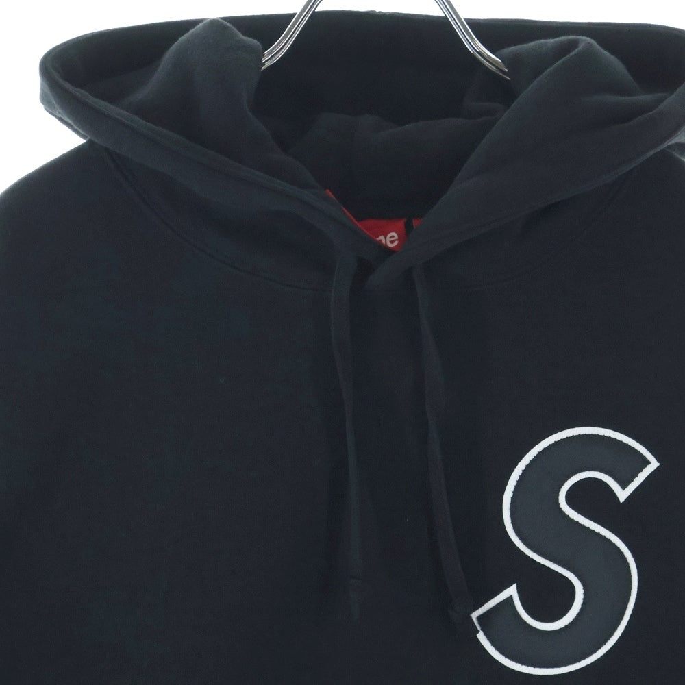 SUPREME(シュプリーム) 25SS S Logo Hooded Sweatshirt Sロゴ スウェット プルオーバーパーカー ブラック