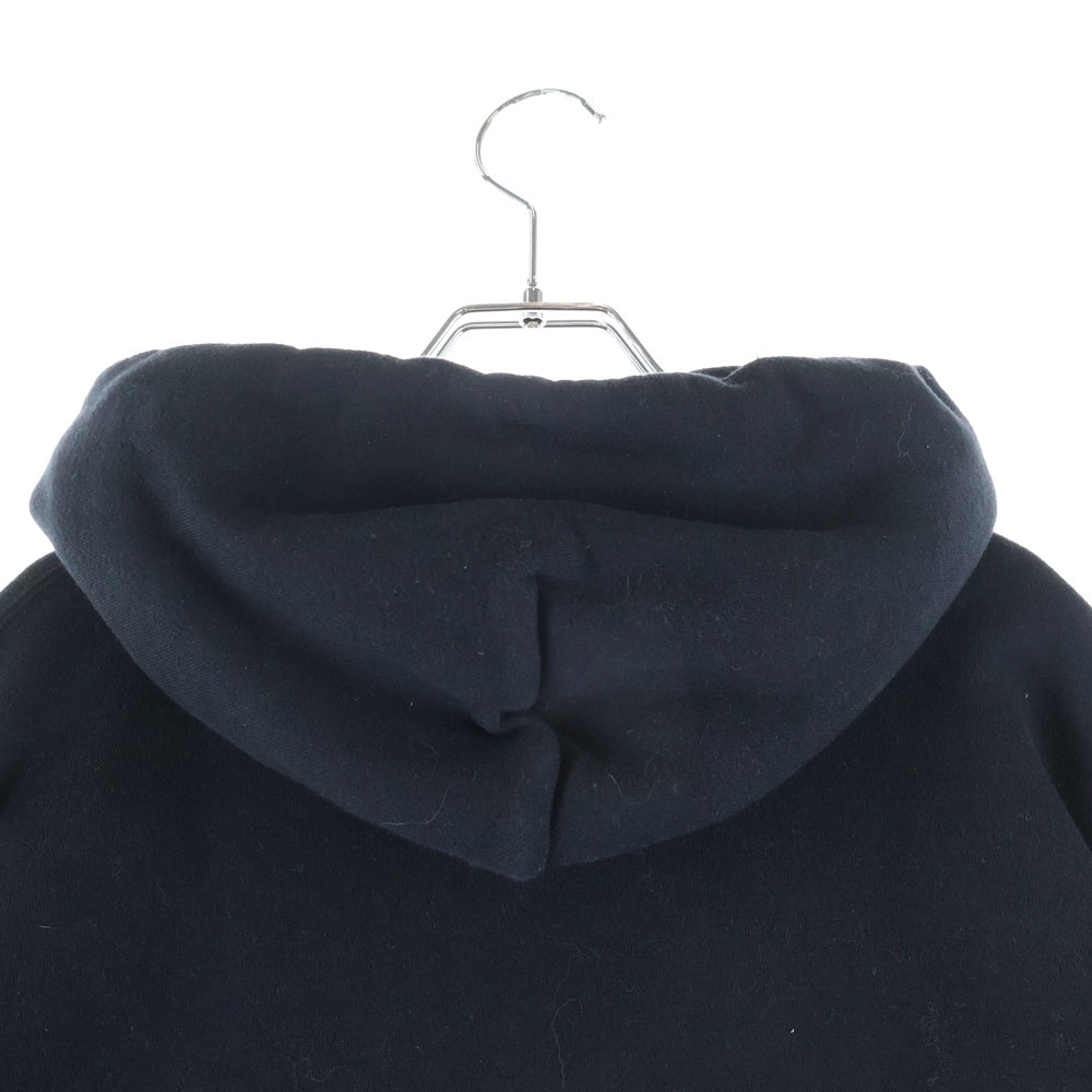 The Ennoy Professional(エンノイプロフェッショナル) 20AW ロゴ刺繍 スウェット プルオーバーパーカー ブラック AW20BRENCT02NTL