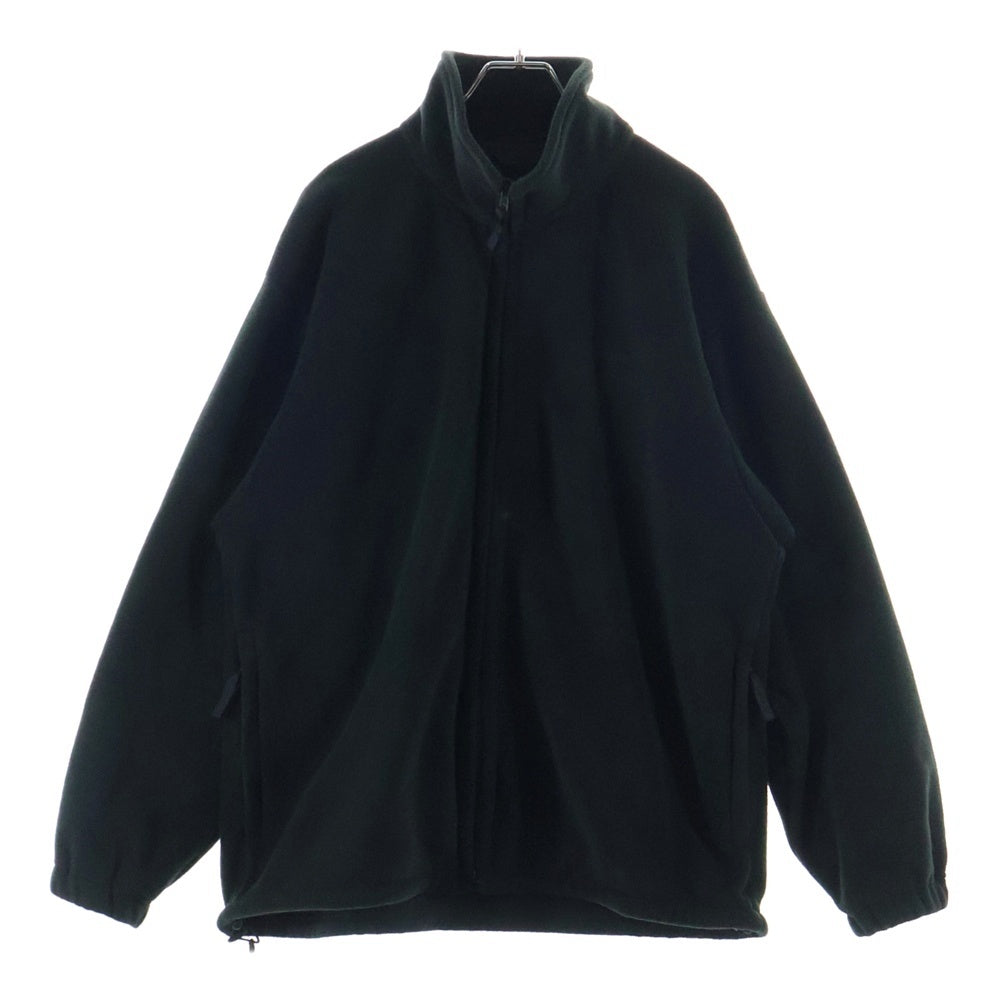 The Ennoy Professional(エンノイプロフェッショナル) 23AW CITY FLEECE JACKET ロゴ刺繍 シティフリース ジャケット ブラック AW23BRENJK01LP