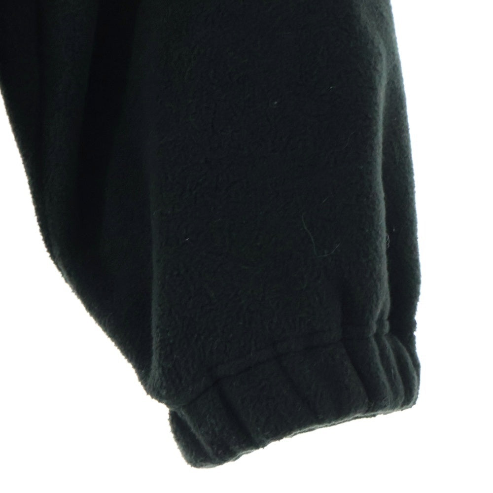 The Ennoy Professional(エンノイプロフェッショナル) 23AW CITY FLEECE JACKET ロゴ刺繍 シティフリース ジャケット ブラック AW23BRENJK01LP