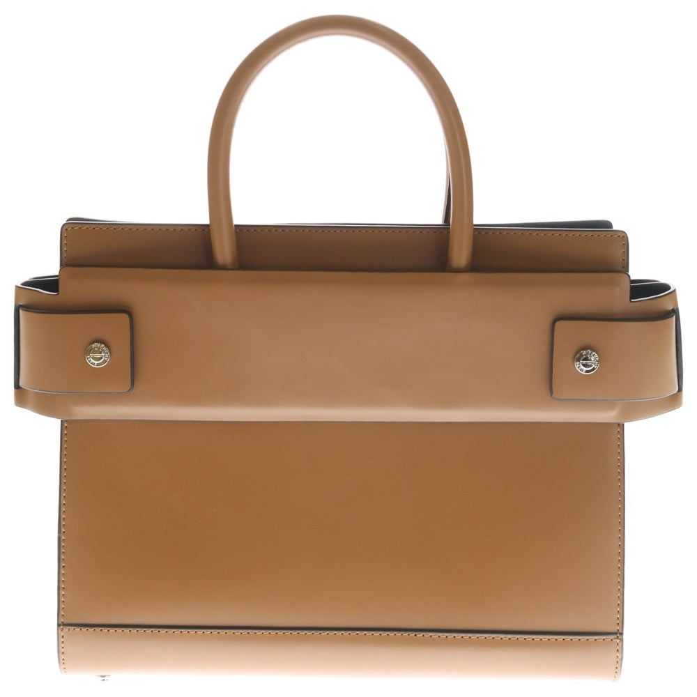 GIVENCHY(ジバンシィ) ホライゾン2Way ミディアム レザー ハンド トートバッグ ブラウン