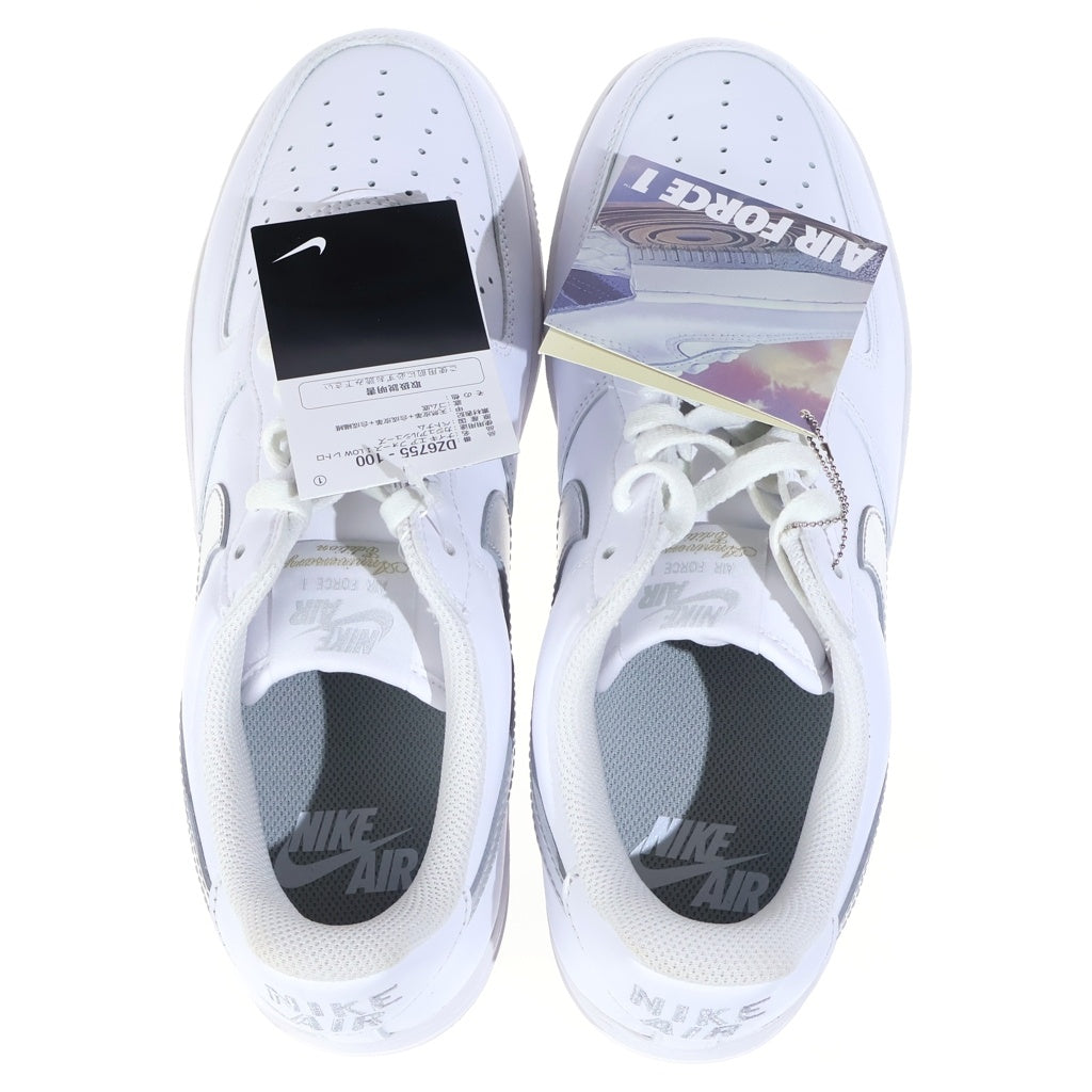 NIKE(ナイキ) AIR FORCE 1 LOW COLOR OF THE MONTH SILVER SWOOSHES エアフォース1 カラー オブ ザ マンス シルバースウッシュ ローカットスニーカー US10/28cm DZ6755-100