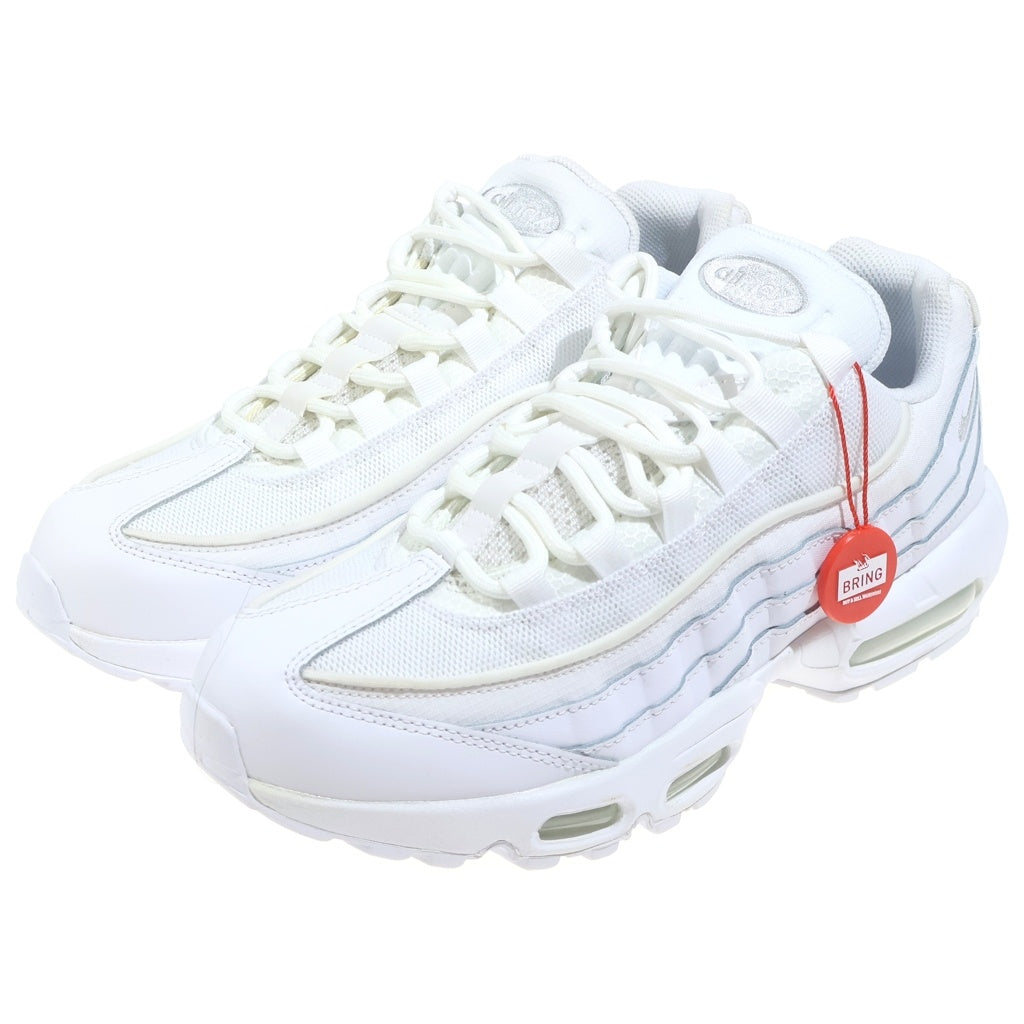 NIKE(ナイキ) AIR MAX95 ESSENTIAL WHITE GREY FOG エアマックス エッセンシャル ホワイト グレー フォグ ローカットスニーカー ホワイト US10/28cm CT1268-100