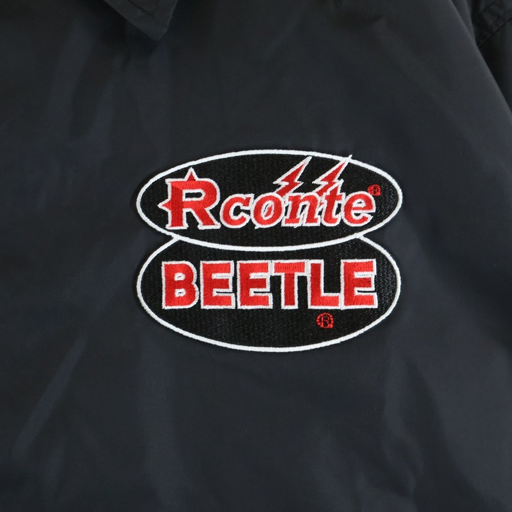 Rconte(アールカンテ) ×OCEANBEETLE COACH JACKET コーチジャケット ブラック