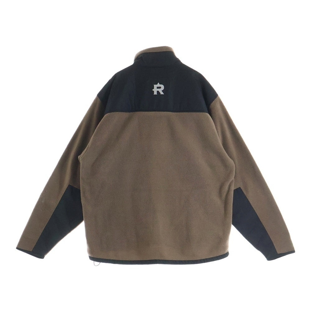 Rconte(アールカンテ) FLEECE JACKET フリースジャケット ブラウン