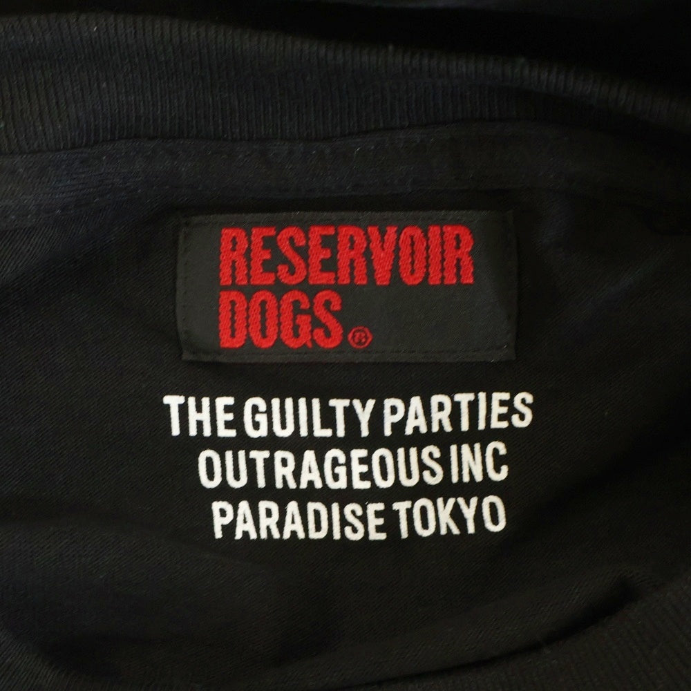 WACKO MARIA(ワコマリア) RESERVOIR DOGS CREWNECK T-SHIRT レザボアドッグス Mr.ピンク Tシャツ ブラック RD-WM-TEE05
