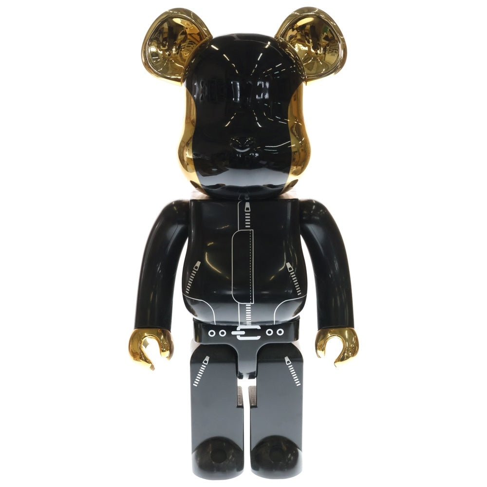 MEDICOM TOY(メディコムトイ) BE@RBRICK 1000% DAFTPUNK ベアブリック ダフトパンク フィギュア 人形 ブラック/ゴールド