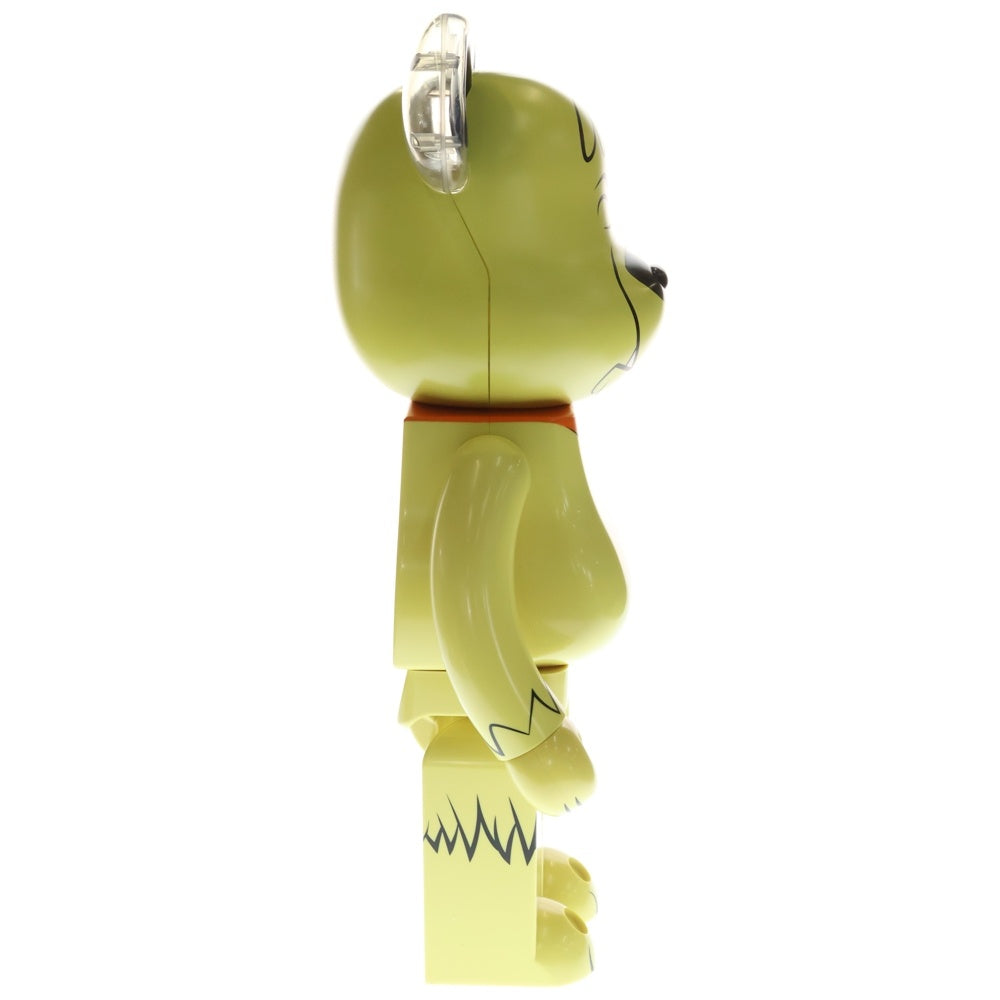 MEDICOM TOY(メディコムトイ) BE@RBRICK Muttley WACKYRACES 1000% ベアブリック チキチキ猛レース ケンケン フィギュア 人形 ベージュ