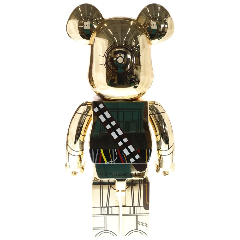 MEDICOM TOY(メディコムトイ) BE@RBRICK C-3PO (The Rise of Skywalker Ver.) 1000% ベアブリック スターウォーズ フィギュア人形 ゴールド