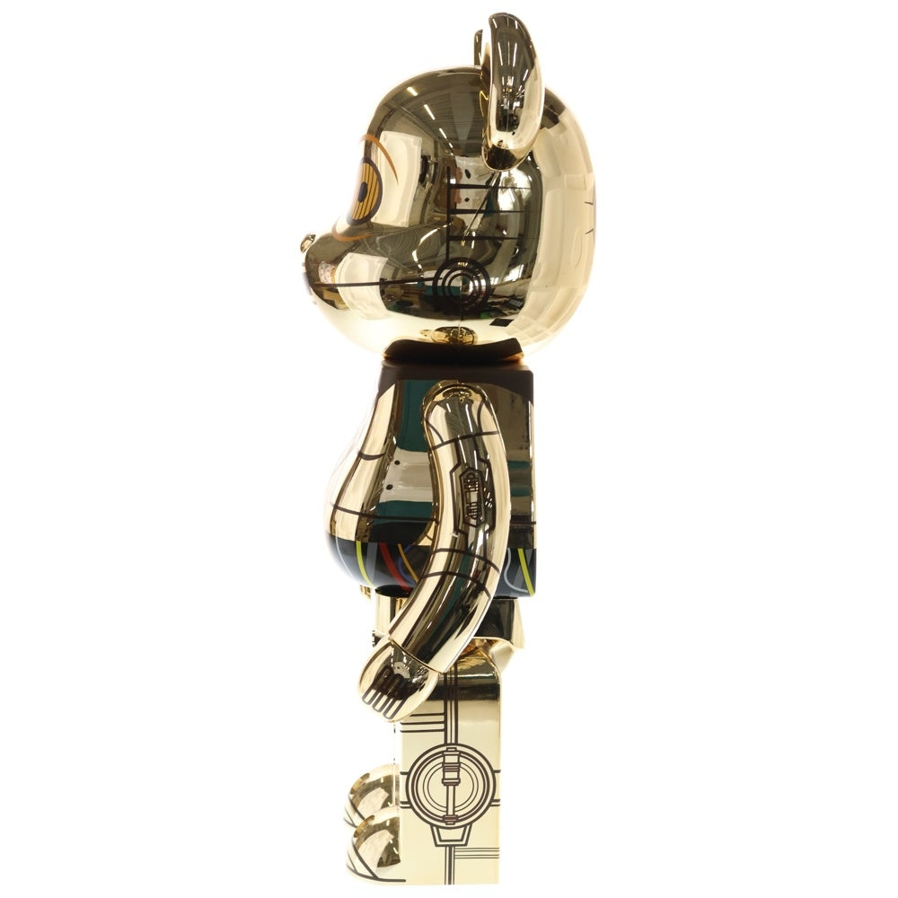 MEDICOM TOY(メディコムトイ) BE@RBRICK C-3PO (The Rise of Skywalker Ver.) 1000% ベアブリック スターウォーズ フィギュア人形 ゴールド