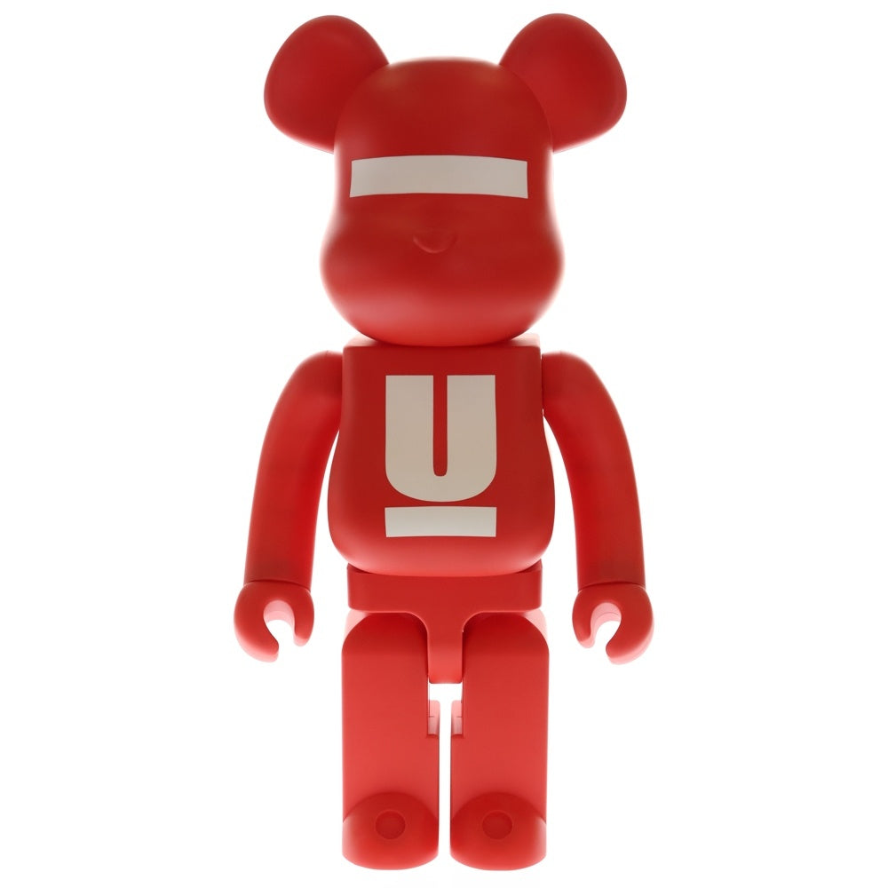 MEDICOM TOY(メディコムトイ) BE@RBRICK UNDERCOVER 1000% ベアブリック アンダーカバー ロゴ フィギュア 人形 レッド