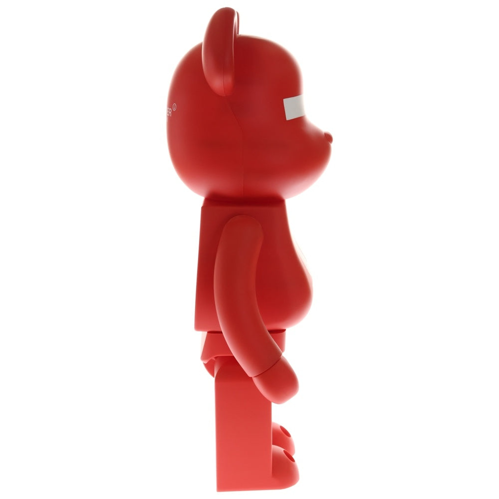 MEDICOM TOY(メディコムトイ) BE@RBRICK UNDERCOVER 1000% ベアブリック アンダーカバー ロゴ フィギュア 人形 レッド