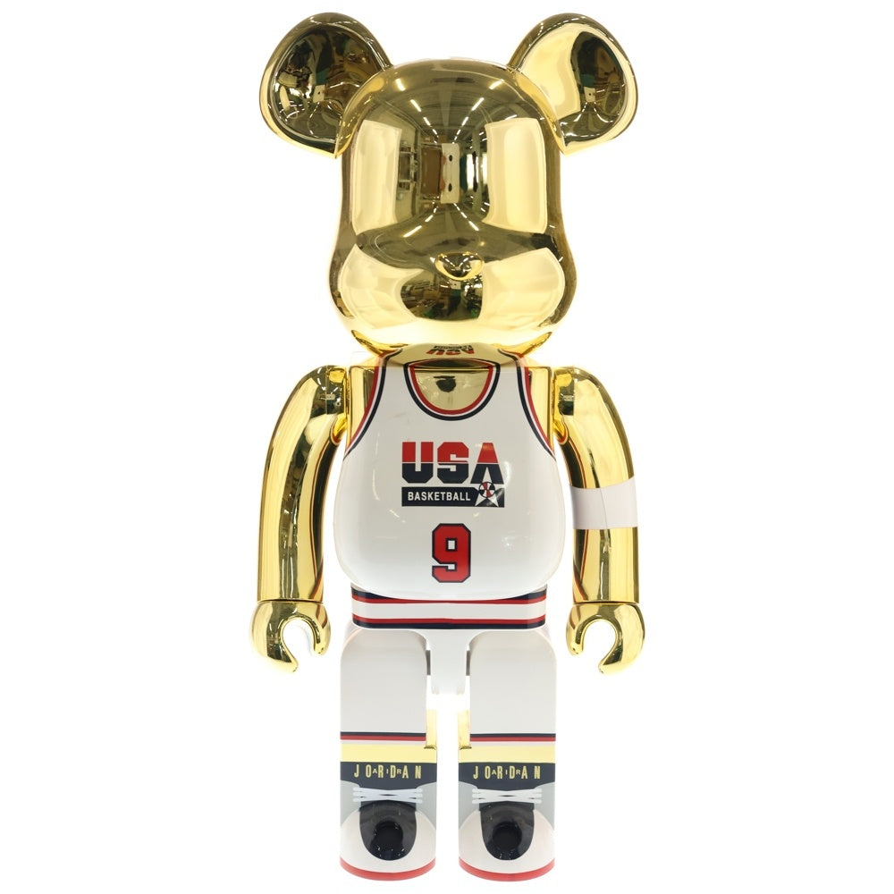 MEDICOM TOY(メディコムトイ) BE@RBRICK Michael Jordan 1992 TEAM USA 1000% ベアブリック マイケル ジョーダン チームUSA フィギュア人形 ゴールド